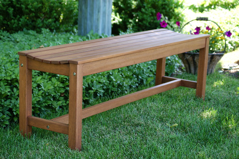Eucalyptus Backless Bench