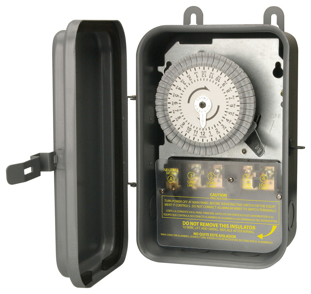 Woods® 59104R Outdoor Heavy Duty Mechanical Timer