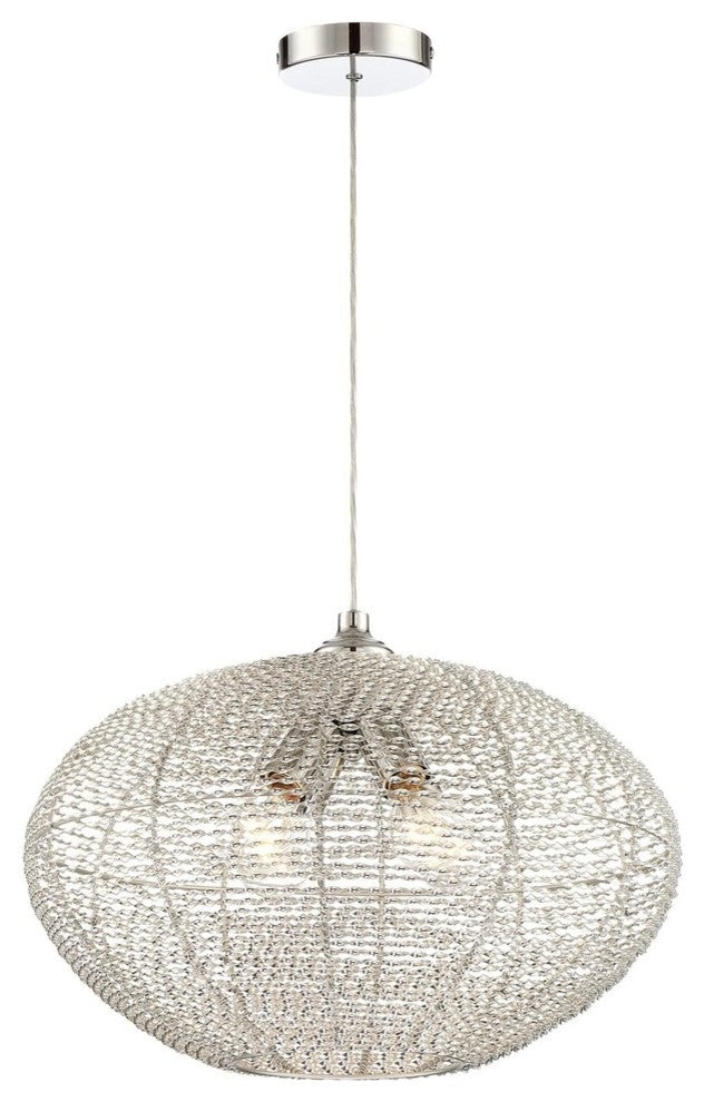 Faviola Pendant in Chrome