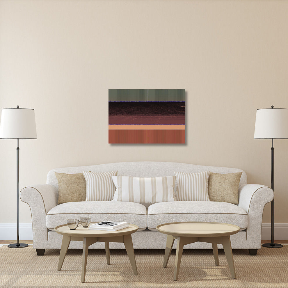 "Abstract Brown Field" Fine Art Print