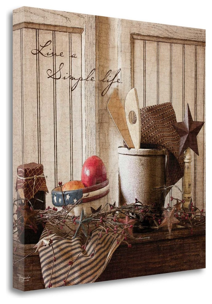 "Scooner Bay" By Shawnda Eva, Giclee Print on Gallery Wrap Canvas, Ready to Hang