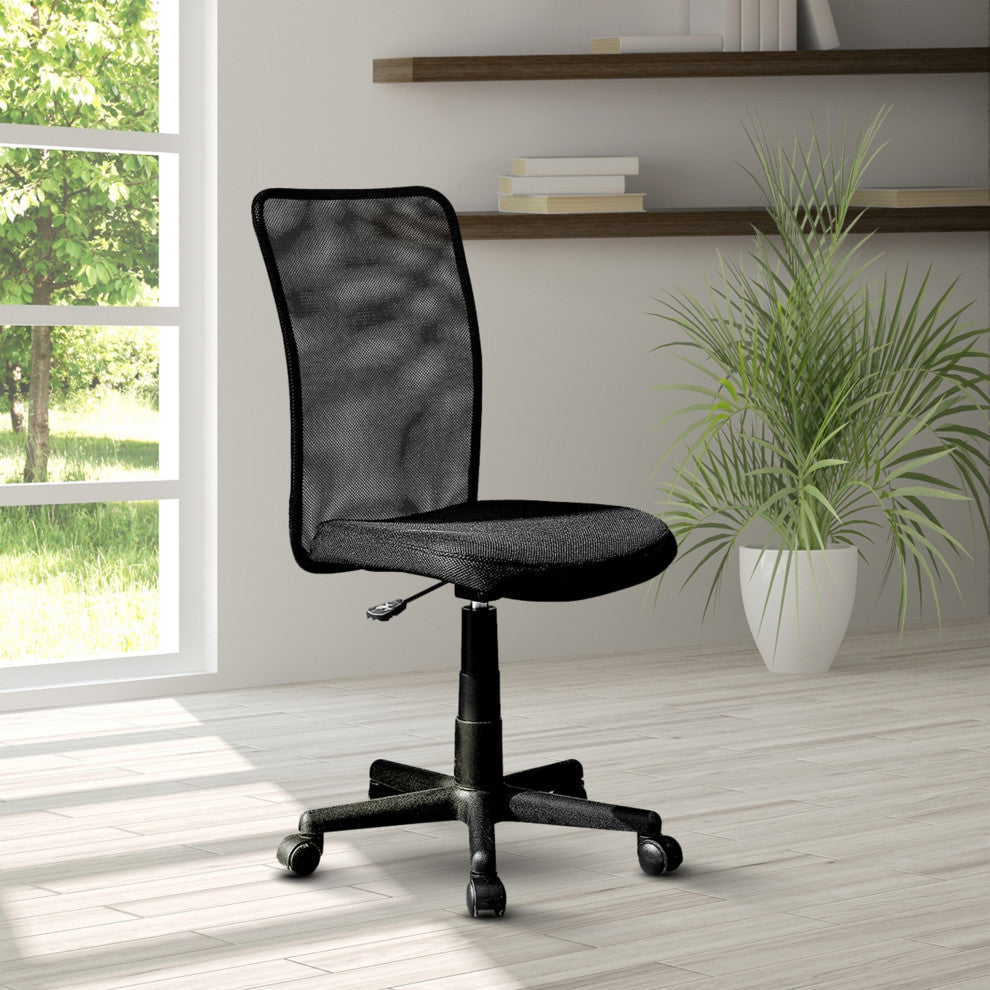 Techni Mobili Mesh Task Office Chair Color Black