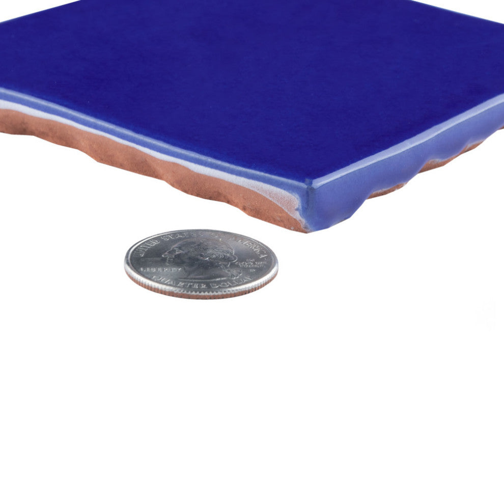 Viva Antic Verde Ceramic Wall Tile, Azul