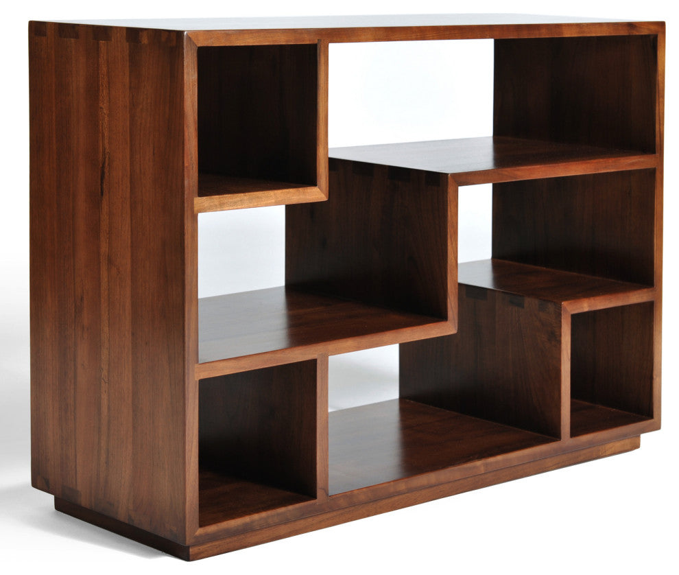 Zen Bookcase, Medium Walnut