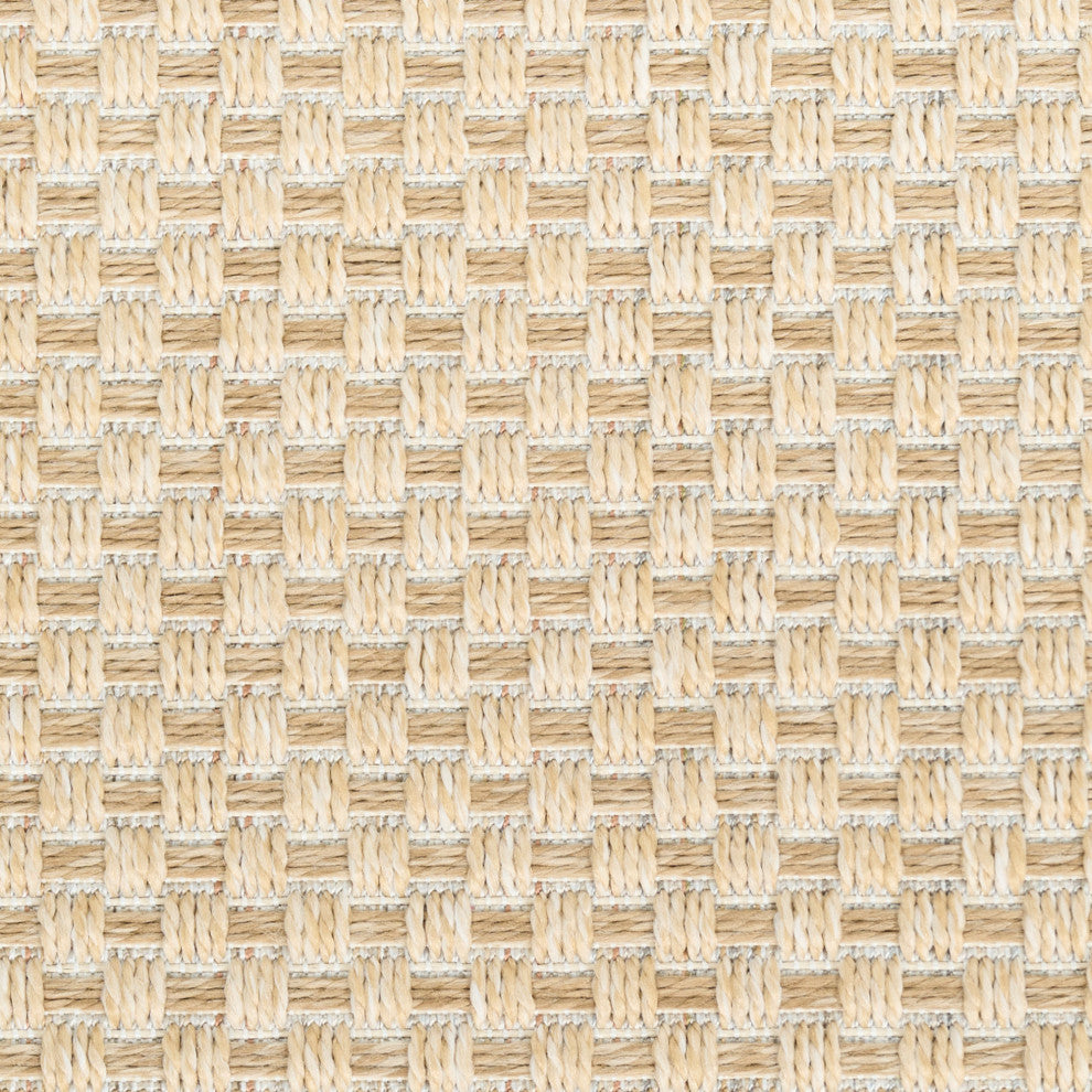 Nourison Tulum 2'2" x 10' Cream Outdoor Rug