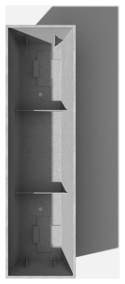 Veradek Pure Series Window Box, Grey, 36 Inch, 2 Pack