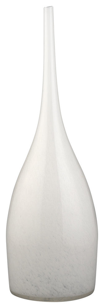 Pixie Vases, White Glass, 3-Piece Set