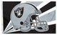 Oakland Raiders - 3'X5' NFL Polyester Flag