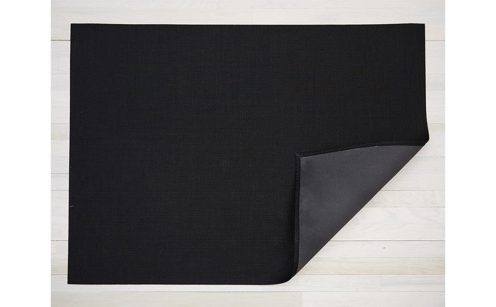 LTX MiniBasketweave Floor Mat, Black, 35"x48"