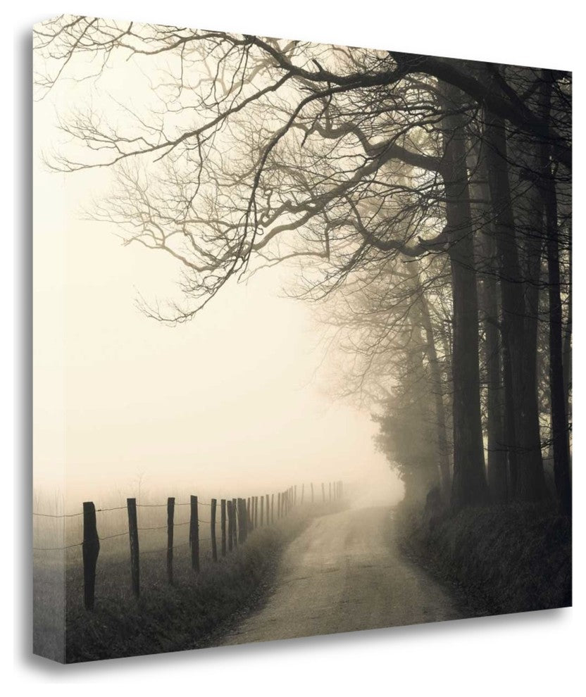 "Hyatt Lane" By Nicholas Bell,Ready to Hang Giclee Print on Gallery Wrap Canvas