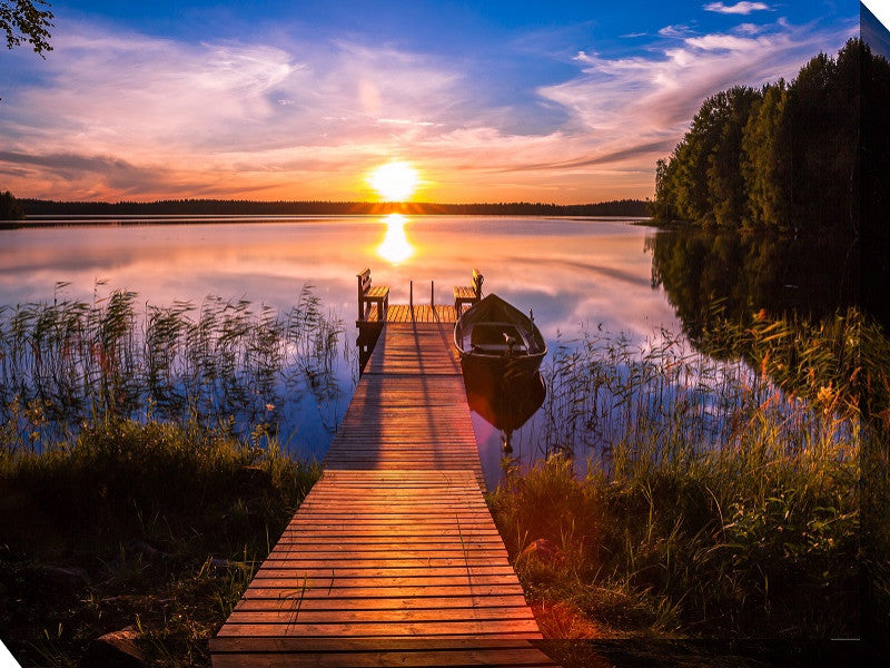 Cool Dawn Outdoor Art 40X30