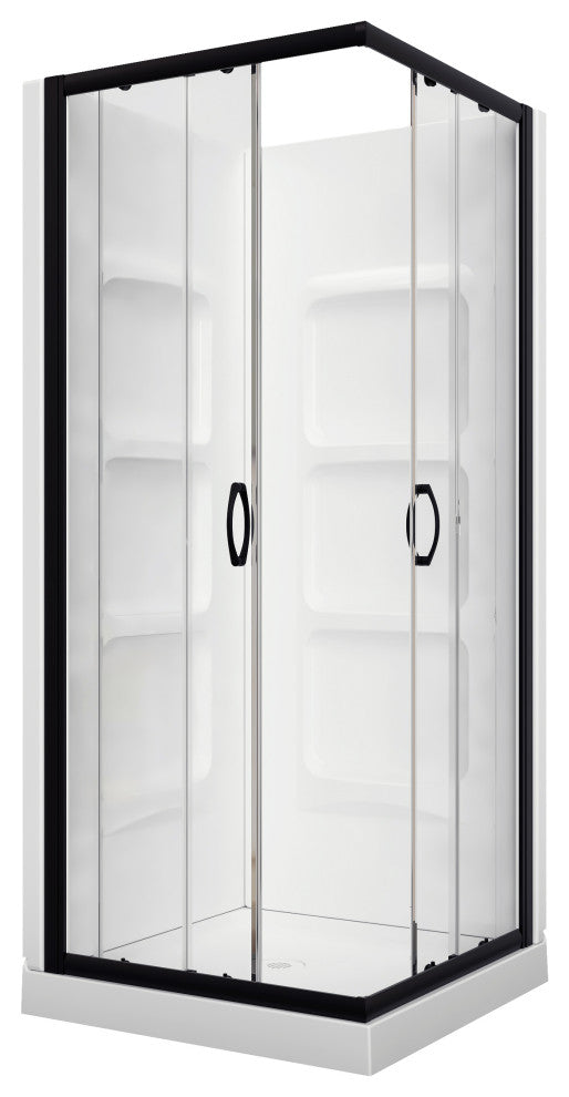 Danny-36-BLK-KIT Shower Kit