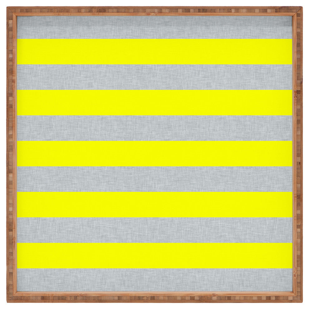 Holli Zollinger Bright Stripe Square Tray