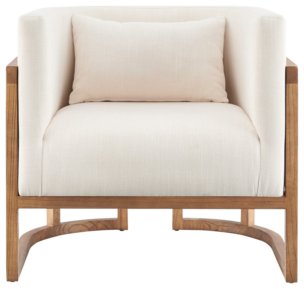 Velma Accent Arm Chair w/ Rattan