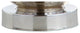 Colette 20" Mini Glass Table Lamp, Silver, Single