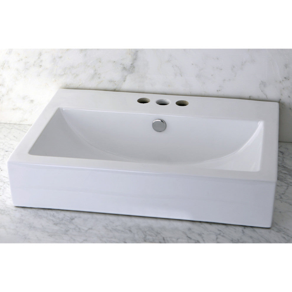 Fauceture Vessel Sink, White