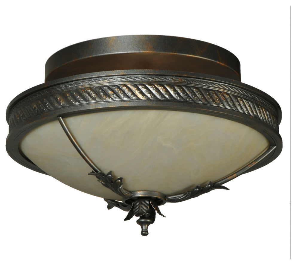 15W Hoja Semi-Flushmount