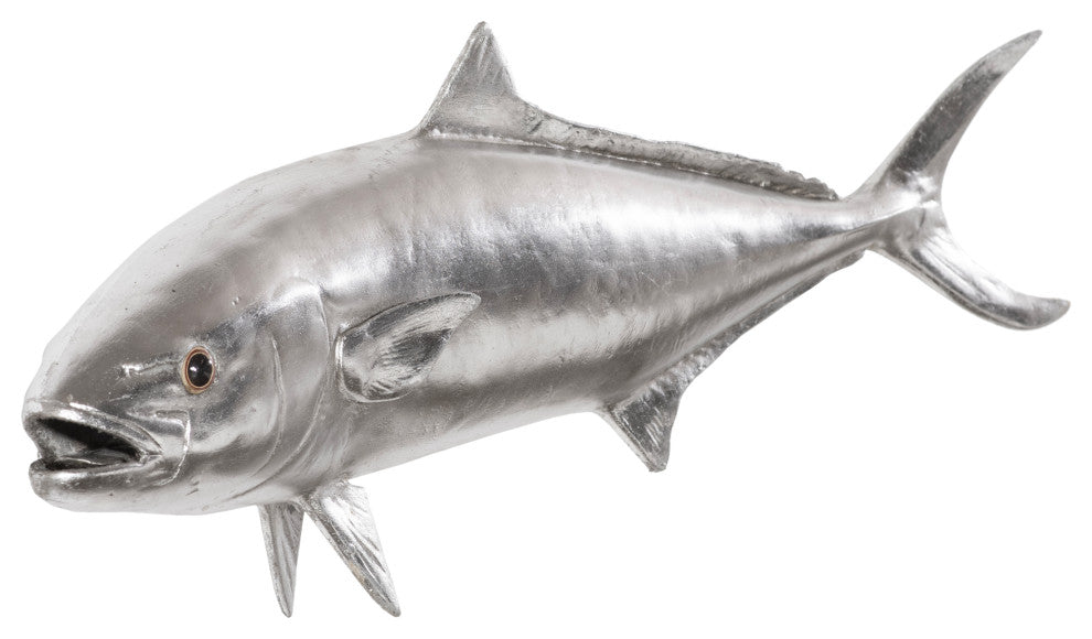 Yellow Tailed King Fish, Silver Leaf