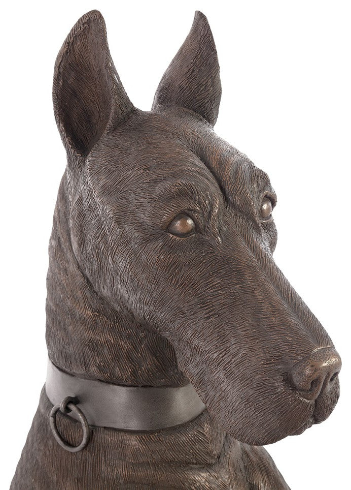 Great Dane, Bronze, Left