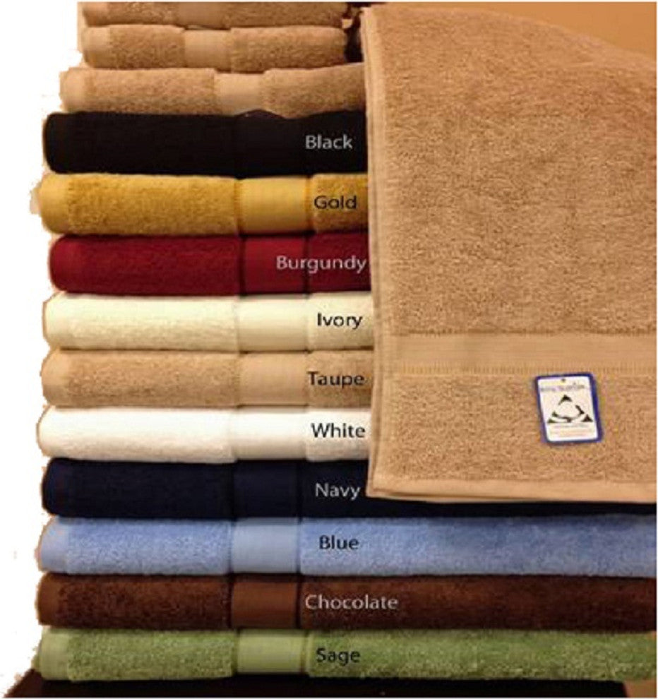 100% Cotton Ultra-Soft 6-Piece Towel Set