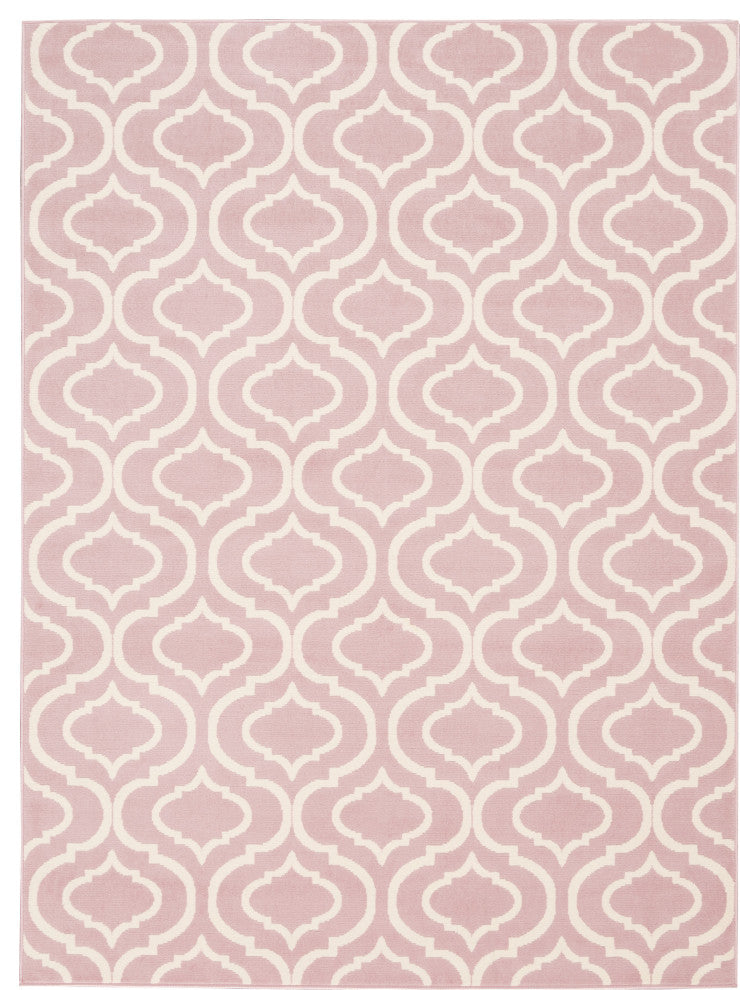 Nourison Jubilant 6' x 9' Pink Contemporary Indoor Area Rug