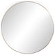 Georgina Round Mirror-Polished Brass