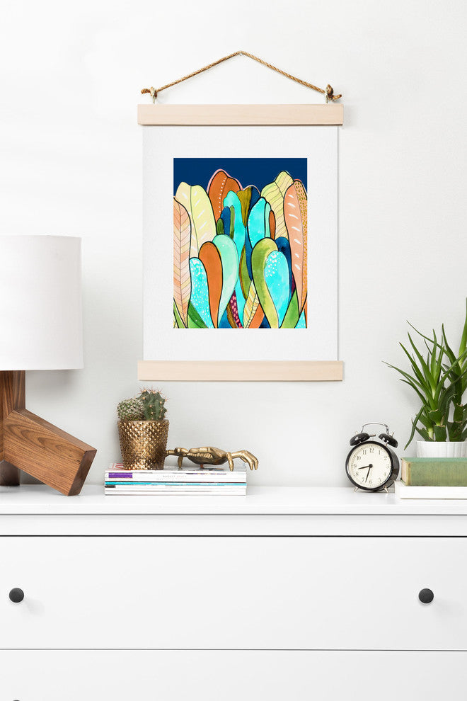 Deny Designs Cayenablanca Caribbean Seaweeds Art Print