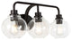 Sandrine Iron LED Vanity Light, Oil Rubbed Bronze, 3 Bulb