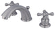 Kingston Brass Widespread Bathroom Faucet With Retail Pop-Up, Brushed Nickel