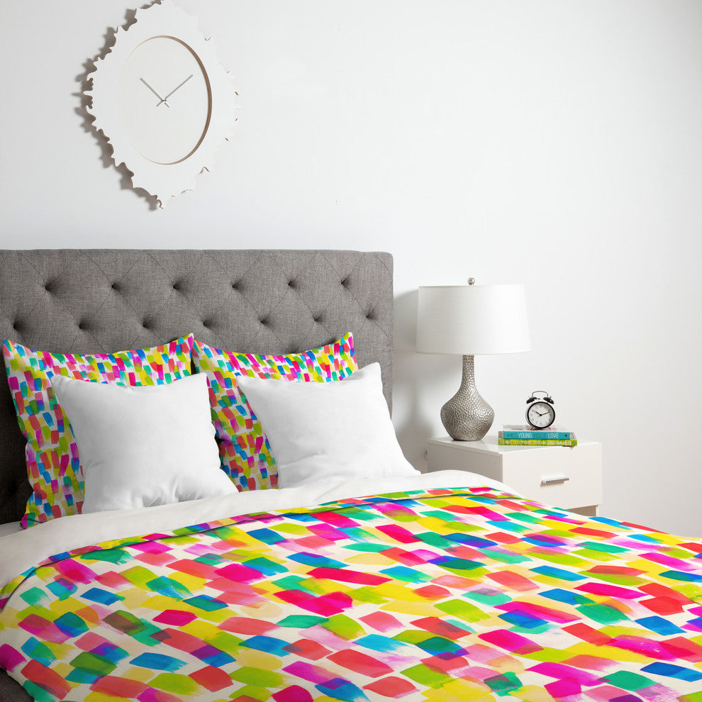 Deny Designs Jacqueline Maldonado Color Joy Lightweight Duvet Cover