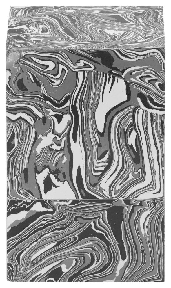 Camryn Swirled Resin Side Table