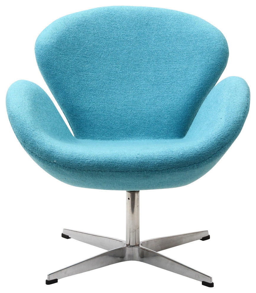 Modern Contemporary Living Room Lounge Chair Blue