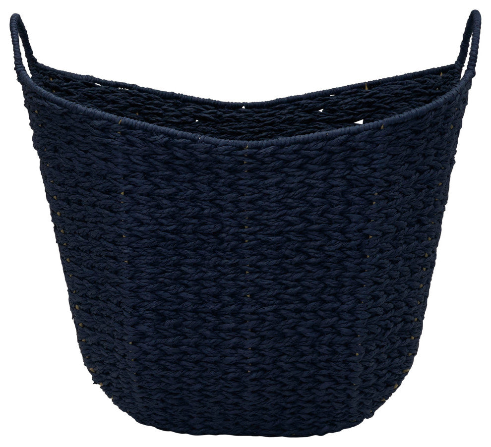 Paper Rope Basket With Handles