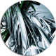 3D Abstract Art Green Black, Abstract Digital Art Round Wall Art, 11"