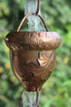 Autumn Oak Rain Chain With Installation Kit, 8 Foot