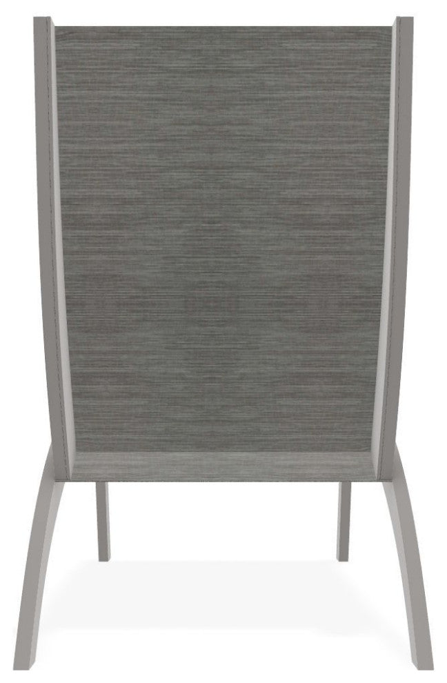 Dune Sling Stackable Outdoor Hydro-Lounge Chaise, Sicily/Warm Gray