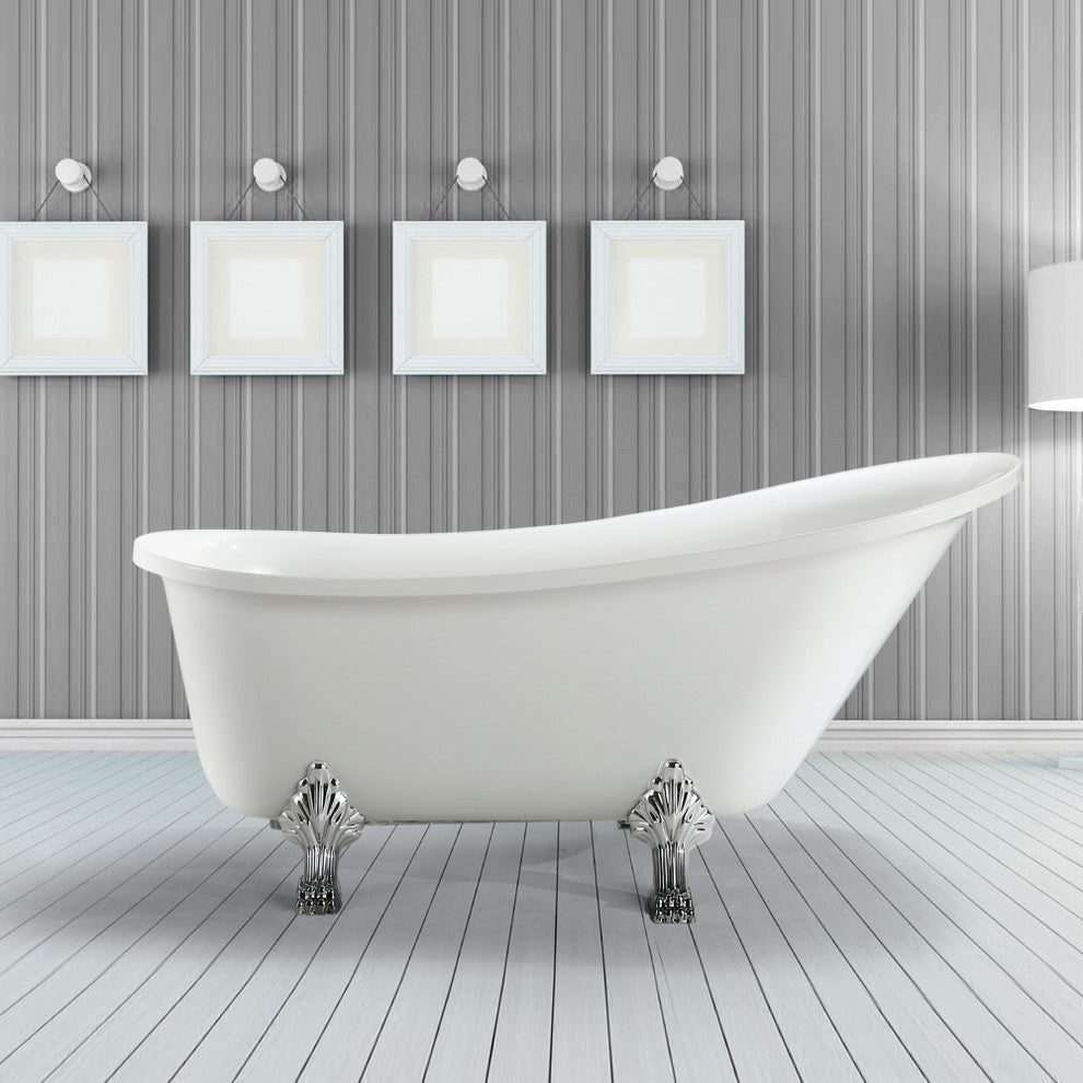 Jacqueline 70" x 30" Soaking Bathtub