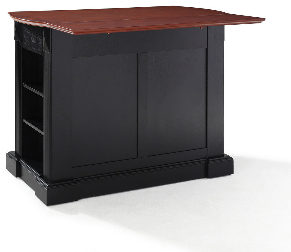 Drop Leaf Breakfast Bar Top Kitchen Island
