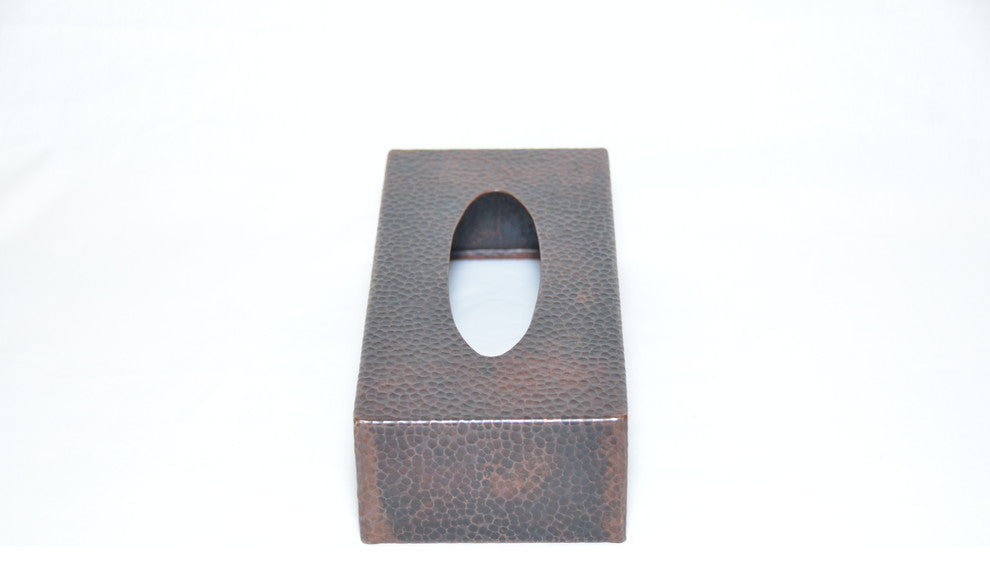 Kleenex Rectangular Cover Hand Made Copper Sink
