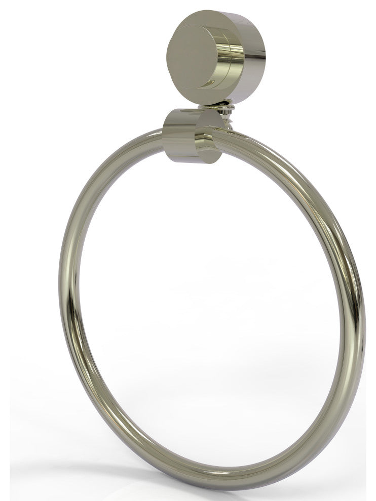 Venus Towel Ring, Polished Nickel