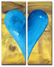 Heartwork "James" 2-Piece Canvas Art Set, 40"x16"