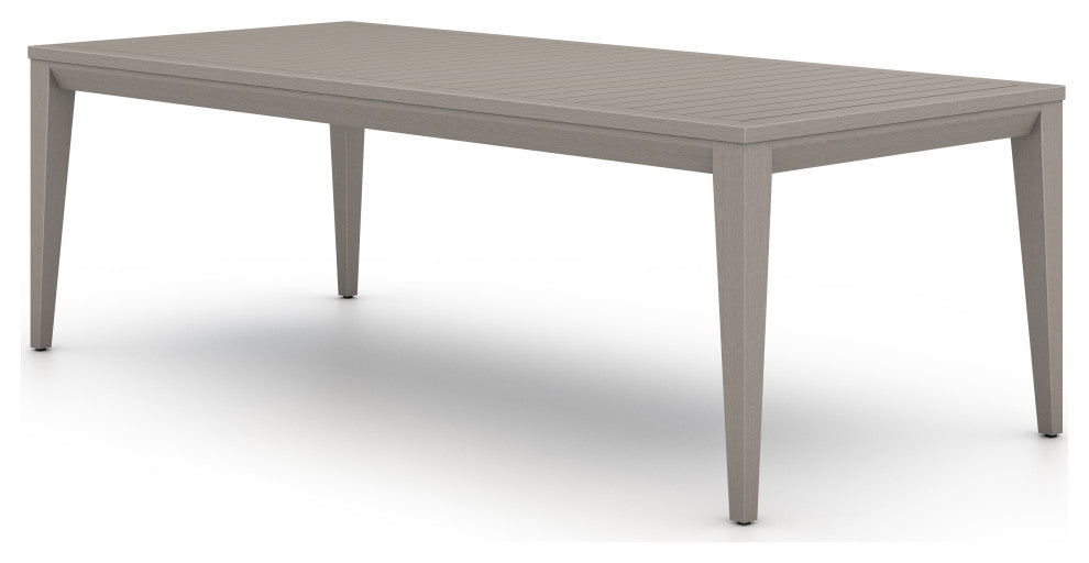 Sherwood Outdoor Dining Table-94"-Grey