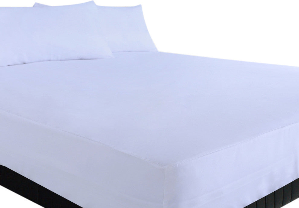 Lotus Home Cotton Water and Stain Resistant Mattress Protector, Twin