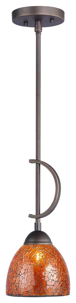 North Bay 1-Light Mini Pendant, Metallic Bronze