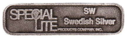 90" H Surface Mount Pole, Swedish Silver