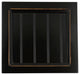 Eagle Furniture, Coastal Single-Pedestal Desk, Antique Black, With Hutch