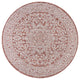 Sinjuri Medallion Textured Weave Indoor/Outdoor Area Rug