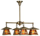 30W Stillwater T Mission 4 LT Chandelier