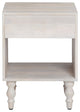 Rhonda Night Stand, Whitewash