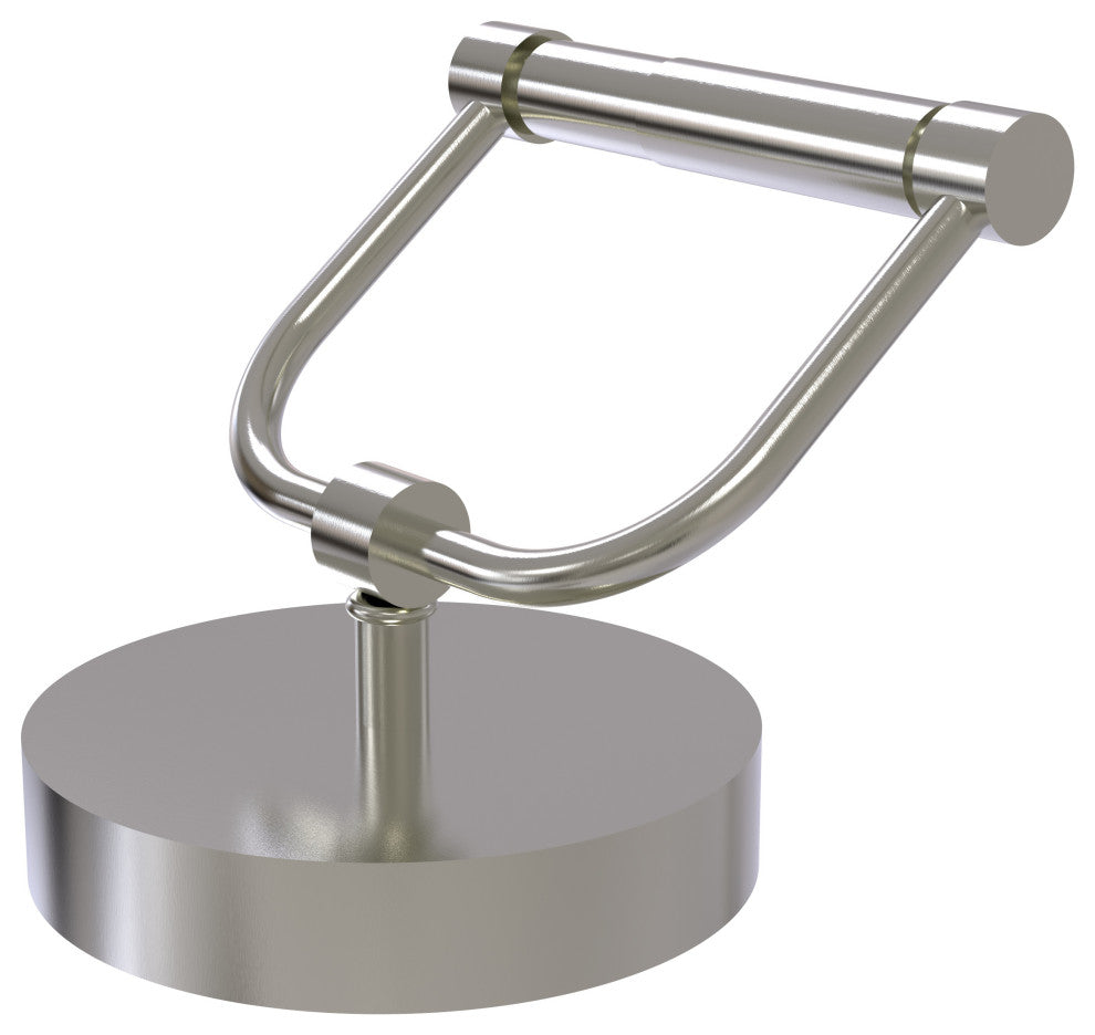 Vanity Top Toilet Tissue Holder, Satin Nickel